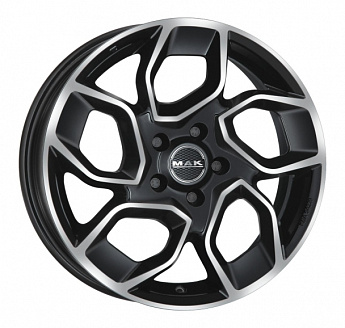 Диск MAK Express 7,5х18 5х120 ET50 65,1 Black Mirror 00130764