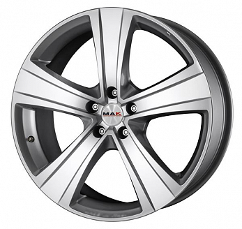 Диск MAK Fuoco 5 8,5x19 5x112 ET45 DIA 76 Hyper Silver