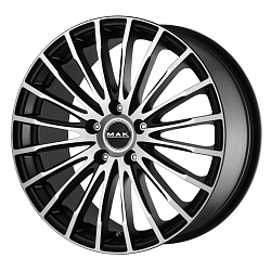 Диск MAK Fatale 7,5x17 5x114,3 ET40 DIA 76,0 Ice Black