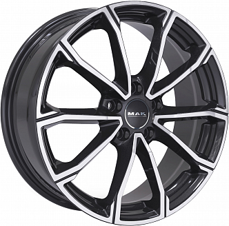 Диск MAK DaVinci 6x16 5x112 ET43 DIA 57,1 Black Mirror