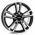 Диск Alutec Tormenta 8x18 5x112 ET44 DIA 57,1 Diamond Black Front Polished