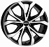 Диск Alutec W10X 9x20 5x114,3 ET35 DIA 70,1 Racing Black Front Polished