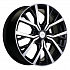 Диск KHW 1806 7x18 5x114,3 ET37 66,5 Black-FP (Haval Jolion)