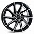 Диск Alutec Singa 6x15 5x112 ET43 DIA 57,1 Diamond Black Front Polished