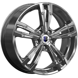 Диск K&K Karrera Light (КС935-05) 7x18 5x110 ЕТ38 65,1 Алмаз черный