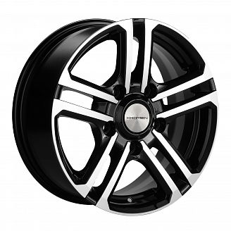Диск KHW 1602 6,5x16 5x139,7 ET40 98,5 Black-FP (Lada Niva 4x4)
