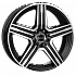 Диск MAK Lewis 8х18 5х112 ET40 66,6 Black Mirror 00130937