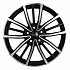 Диск KHW 1812 7x18 5x114,3 ET37 66,5 Black-FP (Haval Jolion) (Сфера)