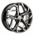 Диск KHW 1716 7x17 5x108 ET40 54,1 Black-FP (Москвич 3)