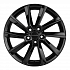 Диск KHW 1604 6x16 5x100 ET38 57,1 Black (Kamiq/Rapid/Scala) (Сфера)